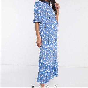 ASOS DESIGN Maternity daisy smock dress